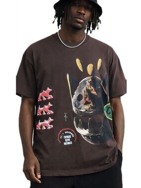 Travis Scott Cactus Jack Never Backward T-Shirt